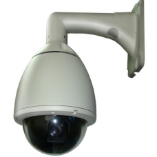 6.9-Inch 530TVL Single Layer Outdoor / Indoor 36X Zoom Speed Dome PTZ CCTV Camera
